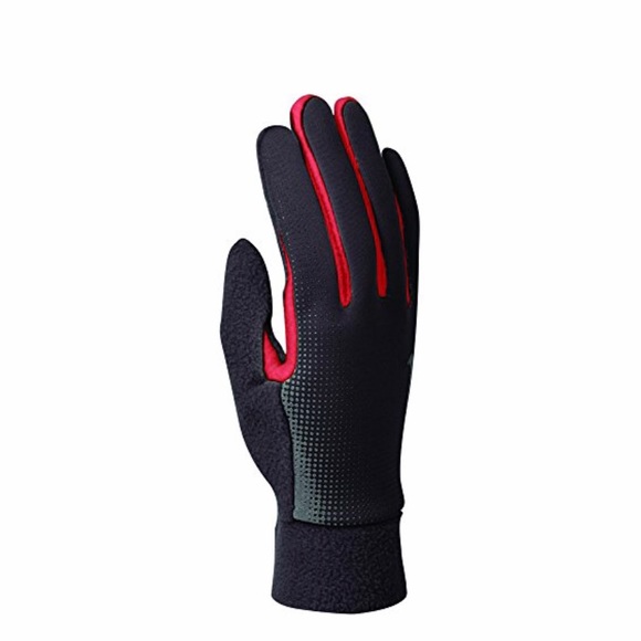 🆕 NIKE Women's Thermal Tech Running Gloves (X-Small, Black/Challenge Red) - Picture 4 of 4
